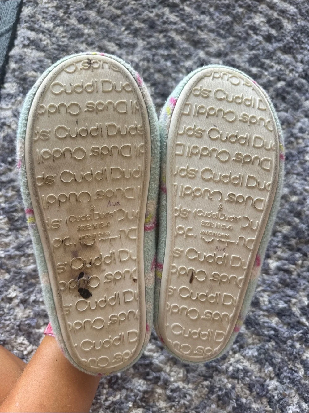 Cuddl Duds Slippers